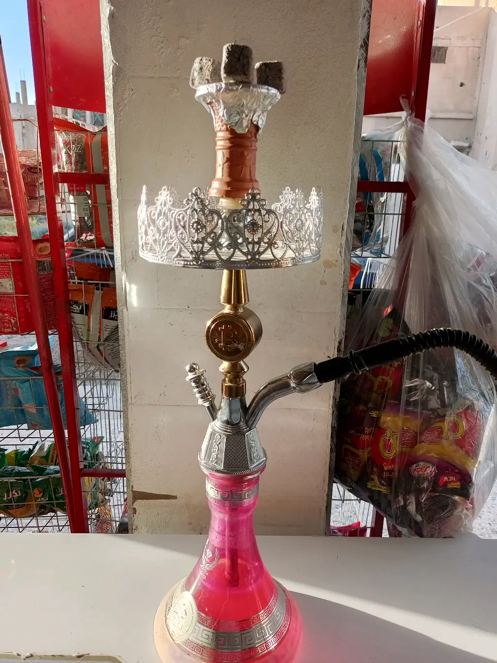 أرجيلة مستعملة نظيفة