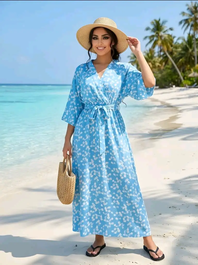 اجمل فستان لطلعة المزارع👗🏊🏻♀