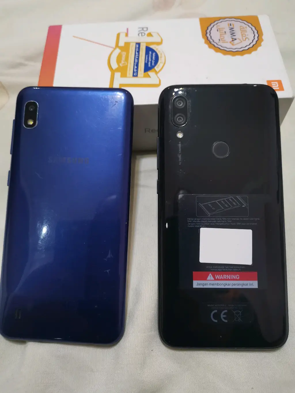 Redmi7 و Samsung A10