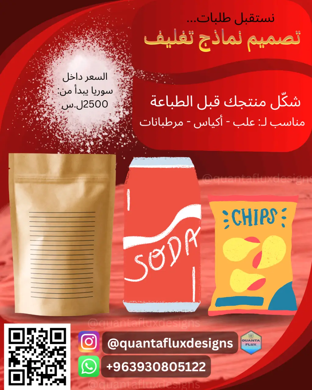 تصميم نماذج تغليف